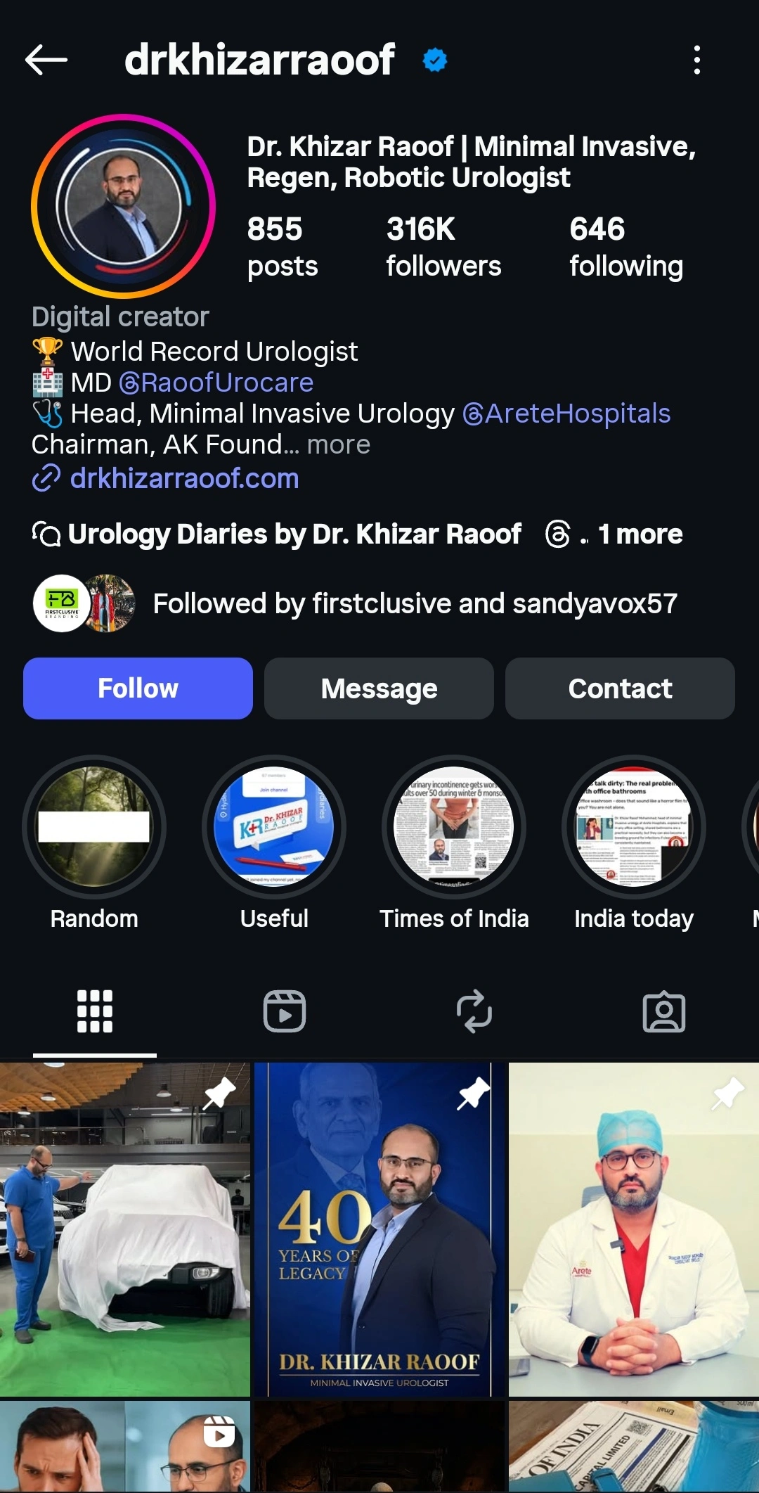 Logo for Dr. Khizar Raoof