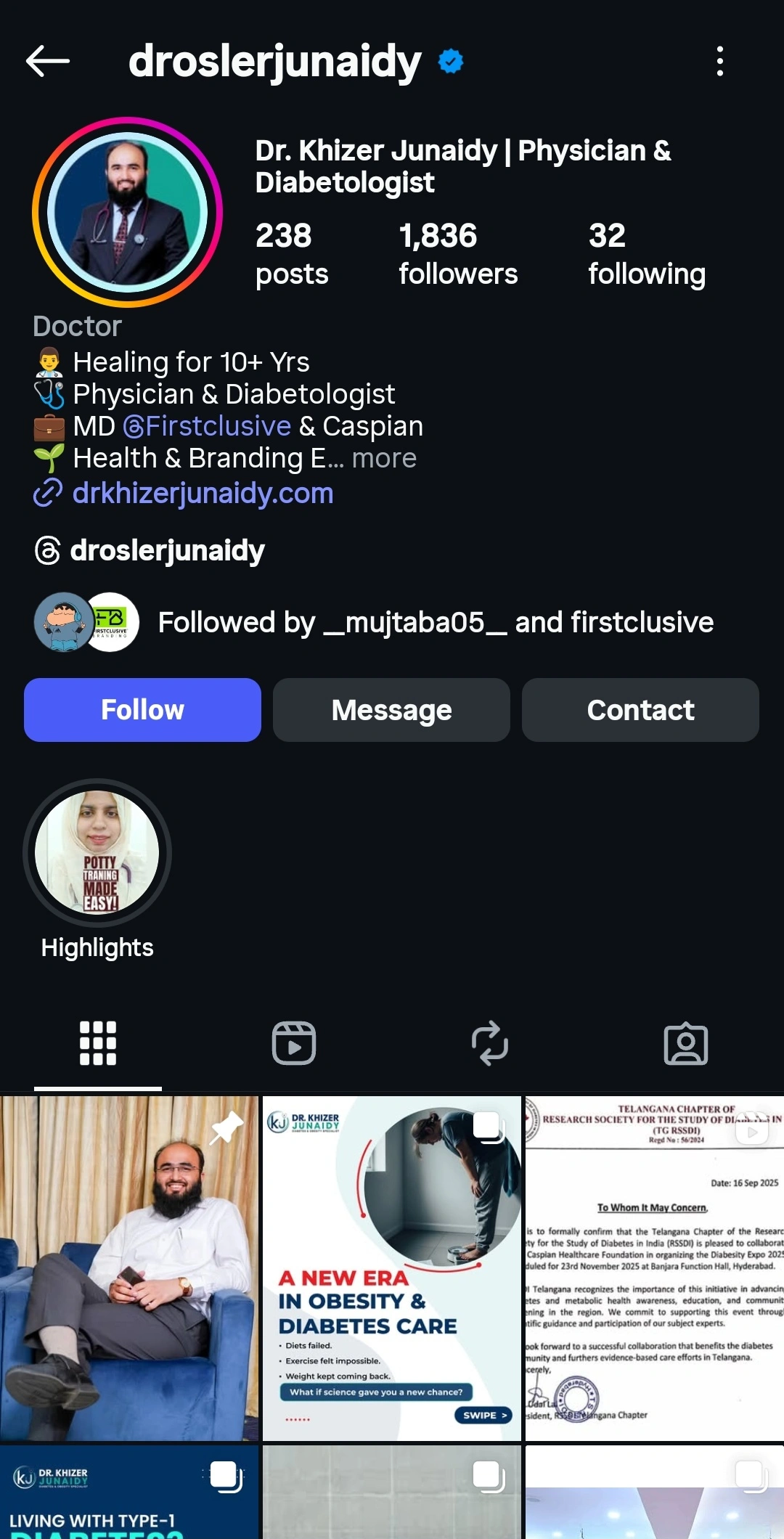 Logo for Dr. Khizer Junaidy